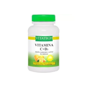 Vitamina C+D3 x30 comp - Vitatech