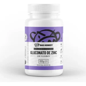 Gluconato de Zinc 100g - Bad Monkey
