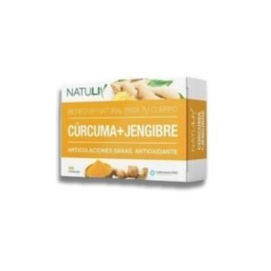 Cúrcuma + jengibre 30caps - Natuliv