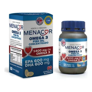 Menacor Omega 3 x60caps - ampk