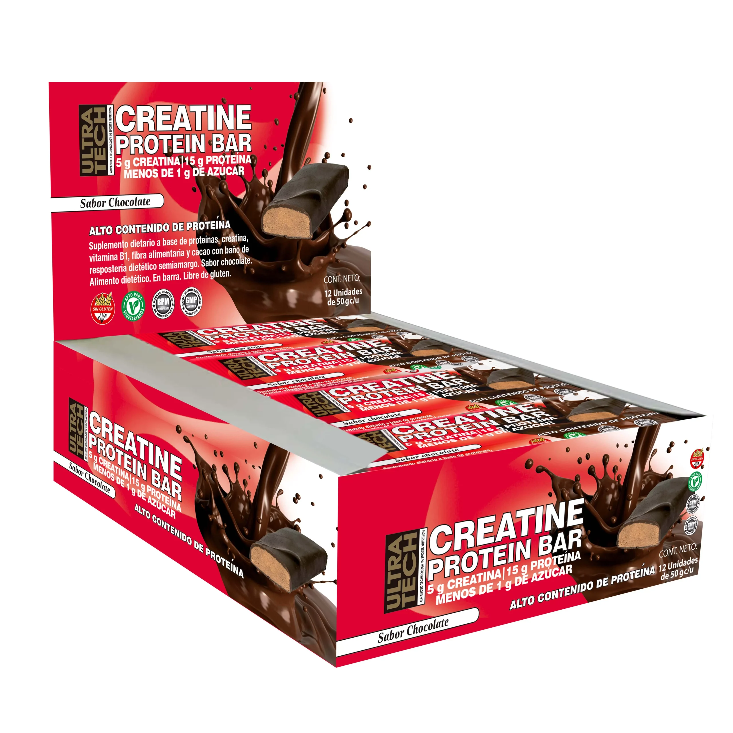 Creatine PROTEIN BAR x12u Chocolate - Ultratech