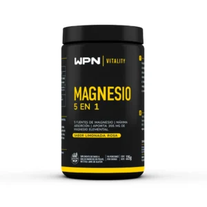 Magnesio 5 en 1 (sabor limonada rosa) x 225 grs  - WPN