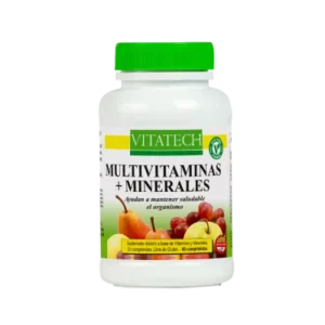 Multivitaminico + Minerales x 60 comprimidos - Vitatech