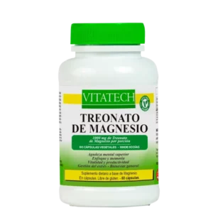 Treonato de Magnesio x 60 caps - Vitatech